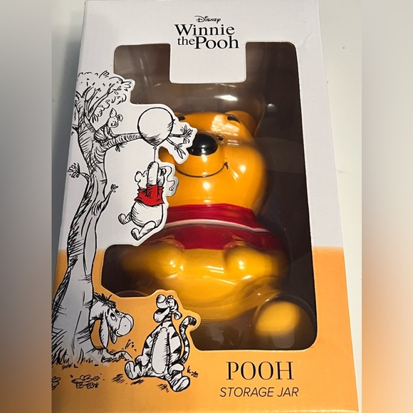 Disney Other - New Disney Winnie the Pooh Ceramic storage Jar
